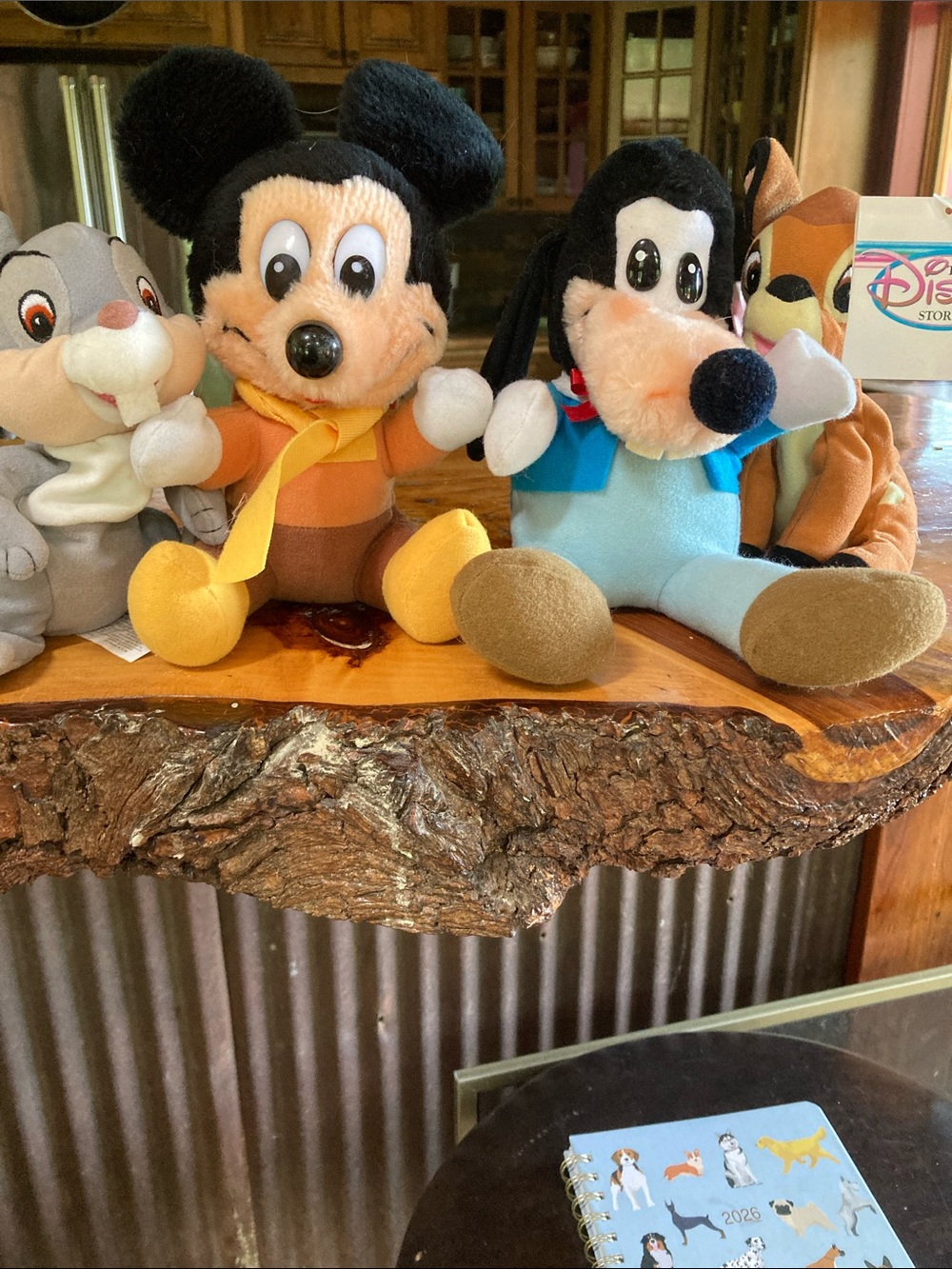 Disney Plush Mickey & Friends Set - Black, Yellow, Blue, Brown - Picture 1 of 6